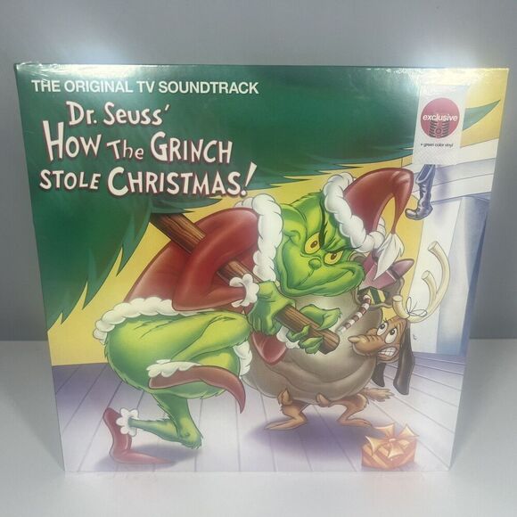 Dr. Seuss How the Grinch Stole Christmas! Original TV Soundtrack Vinyl LP Sealed - Picture 1 of 4